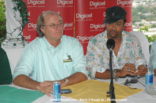LL Cool J - Shaggy - Press Conference @ Richmond Hill Inn, Montego Bay - Red Stripe Reggae Sumfest at Catherine Hall, Montego Bay, St James, Jamaica W.I. - Negril Travel Guide.com, Negril Jamaica WI - http://www.negriltravelguide.com - info@negriltravelguide.com...!